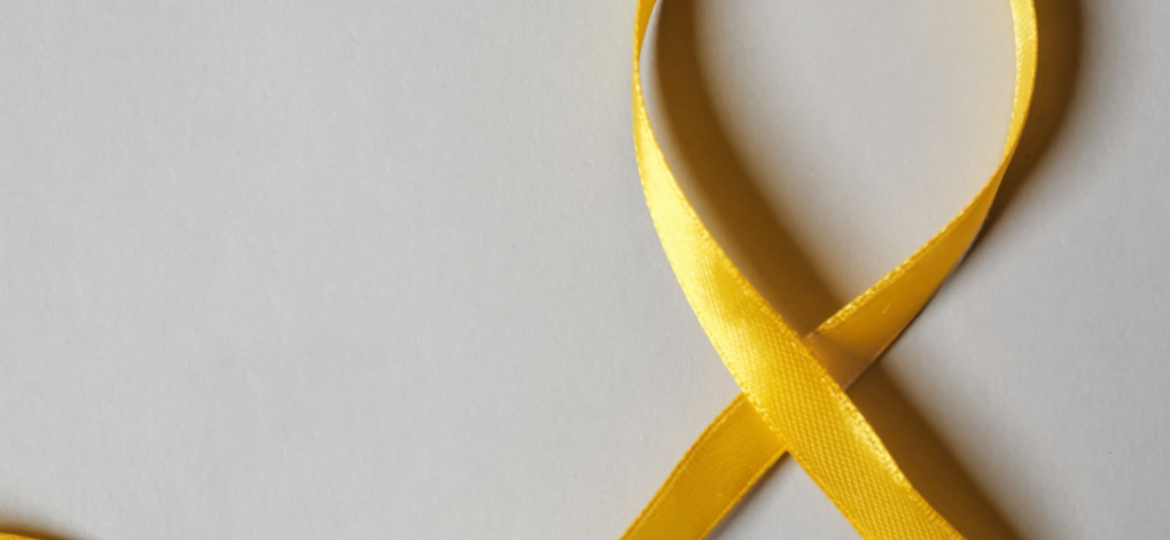Suicide prevention ribbon