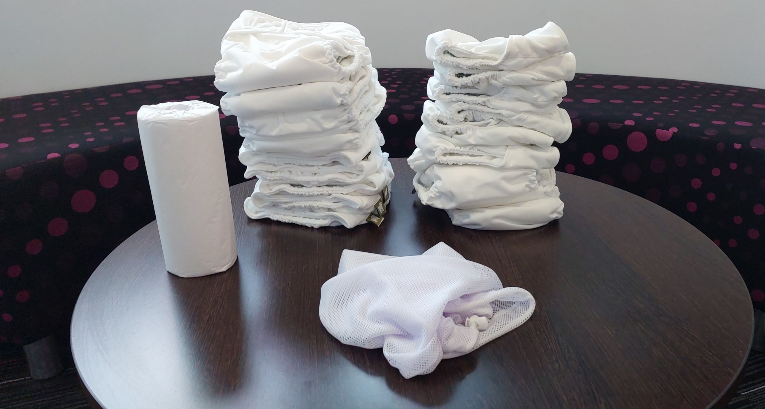 An example of the nappy pack that is helping parents and carers