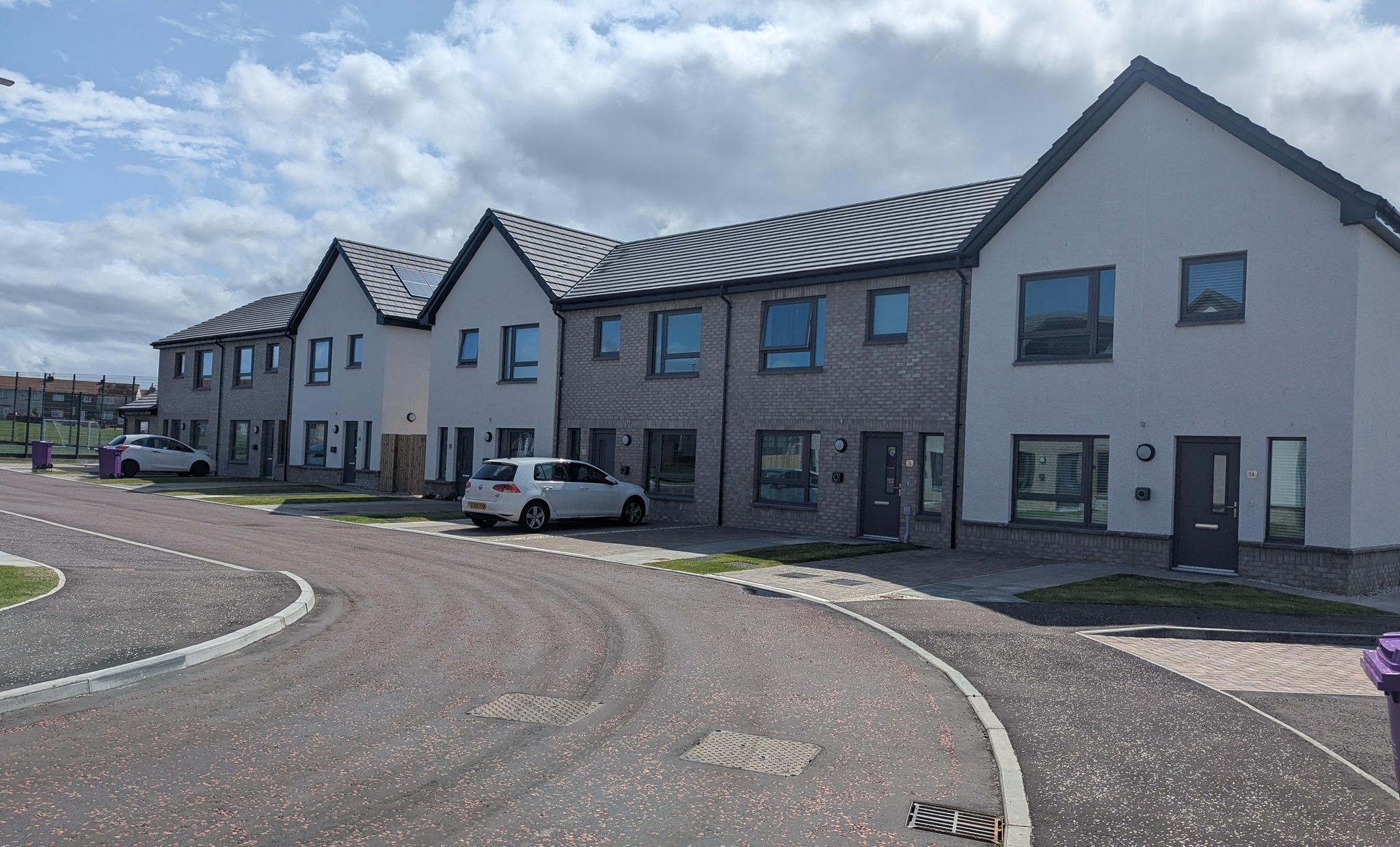 19 new energy-efficient council homes at Fitzsimmons Wynd
