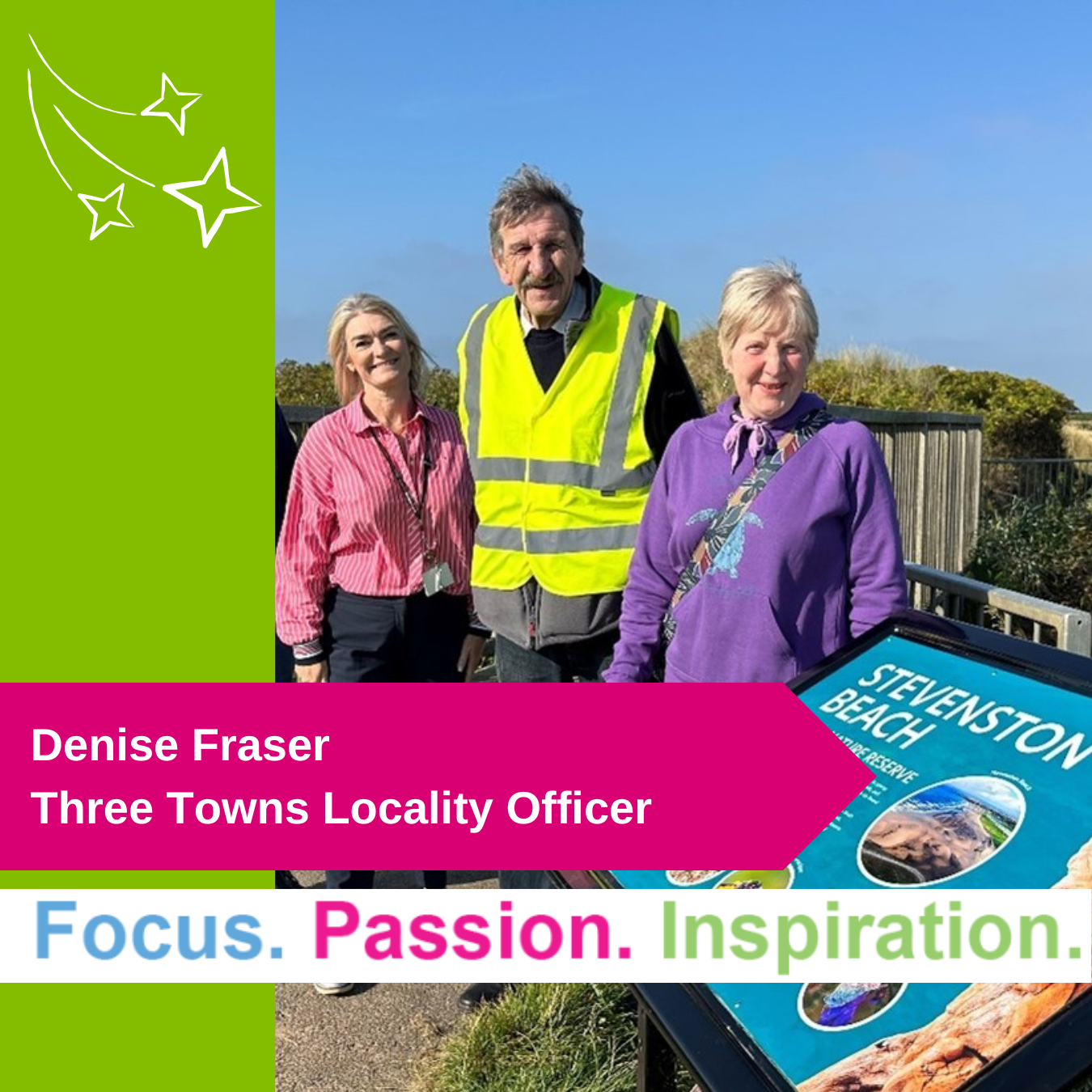 Denise Fraser Three Towns Locality Officer