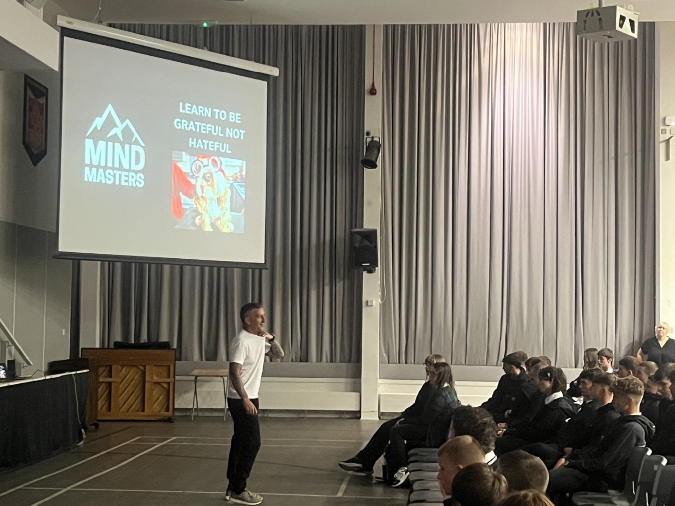 Guest speaker and Mindset Coach Kevin Brown