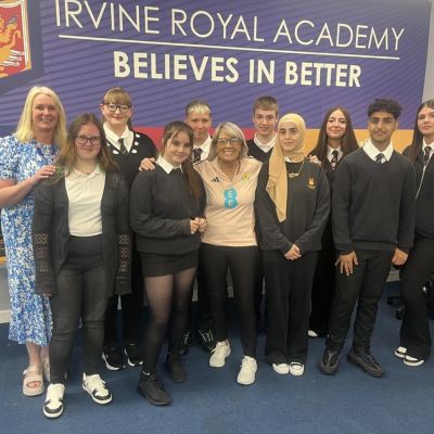 Irvine Royal Festival of Ambition Group Photo