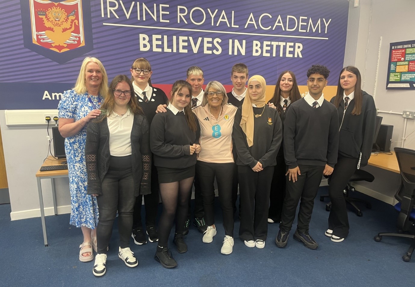 Irvine Royal Festival of Ambition Group Photo