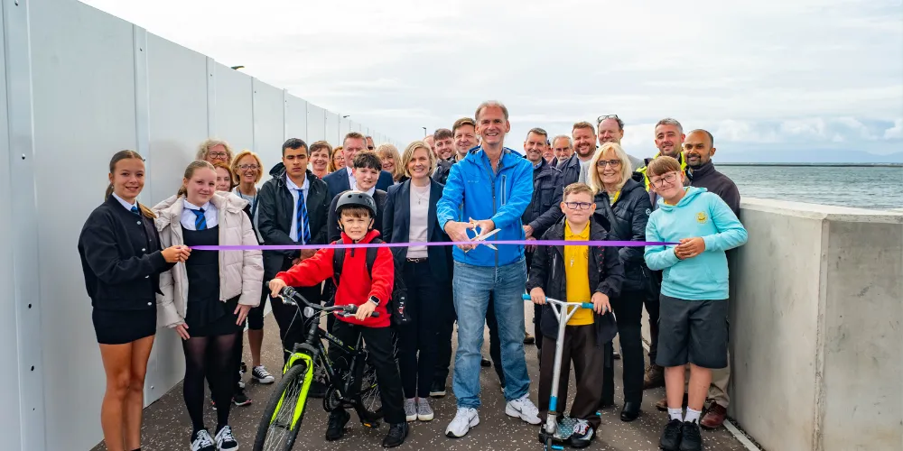 Official opening of new Ardrossan Coastal Path