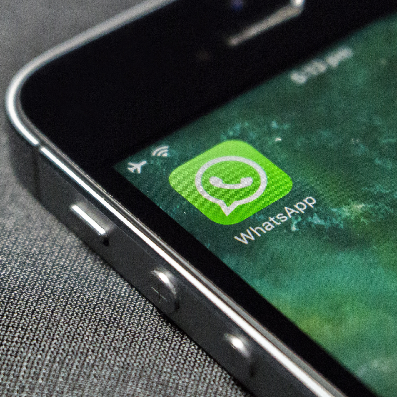 Whatsapp Phone with WhatsApp icon on screen