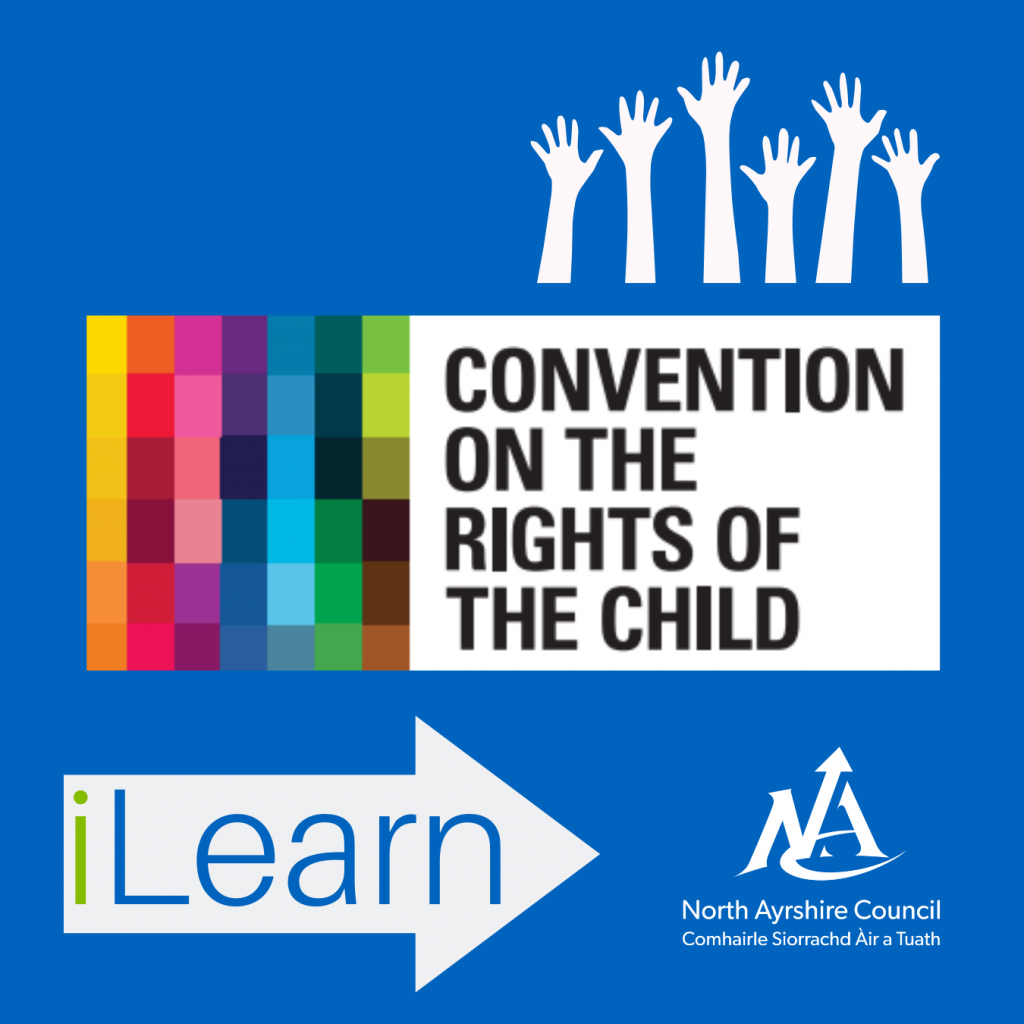 iLearn UNCRC Graphic for Staff News Icon for UNCRC iLearn module