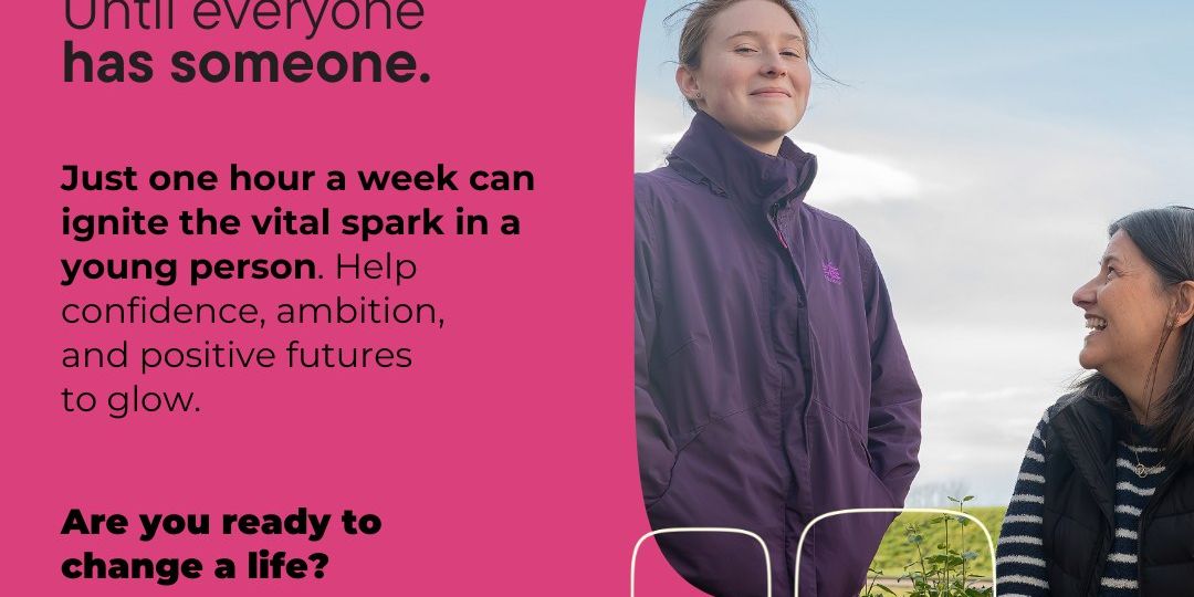 MCR Pathways until someone has everyone graphic with young person and mentor - full details in article