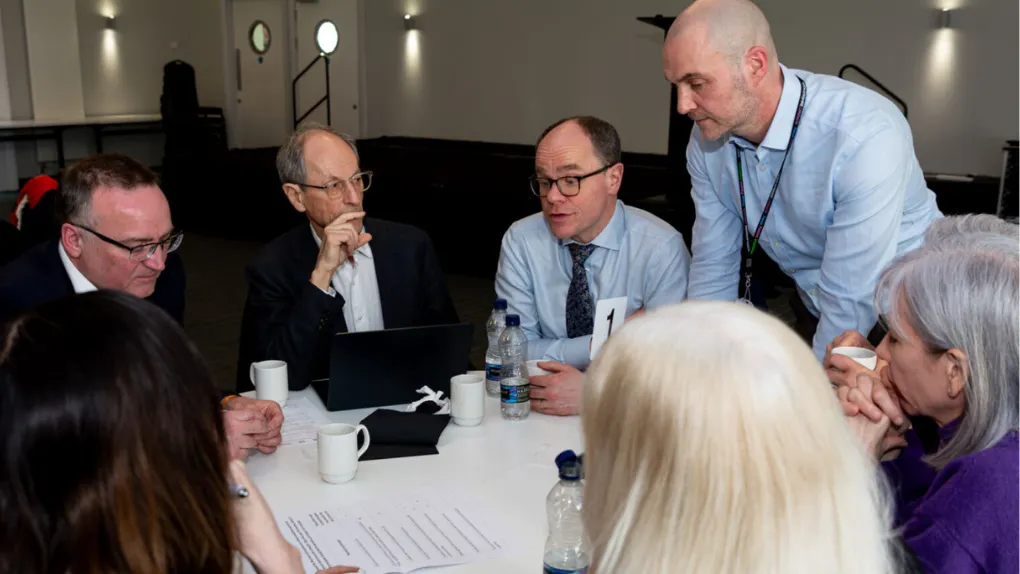 Some of the guests - including Chief Executive Craig Hatton - discuss some of the issues during the CHES conference