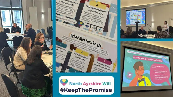 North Ayrshire Promise conference at Saltcoats Town Hall news article